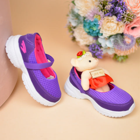 Espadrile Copii Suzy Violet Din Material Textil